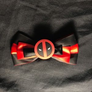 Deadpool Hair Bow